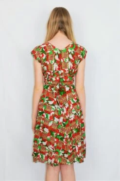 70s Vintage Wrap Dress - Bright Summer Garden - S/M 7 70s Vintage Wrap Dress - Bright Summer Garden - S/M -KIKIS Clothing Shop DSCF4480