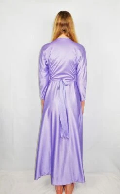70's Vintage - Metallic Lilac Stretch Fabric Maxi Wrap Dress - Size S/M 13 70's Vintage - Metallic Lilac Stretch Fabric Maxi Wrap Dress - Size S/M -KIKIS Clothing Shop DSCF9916 c095e880 9ca1 4d15 9b5c a8ff20a6d96a