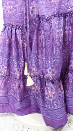 Cherry Halter-Neck Maxi Dress - Purple & Violet Paisley Floral Sari (XS - S/M) 19 Cherry Halter-Neck Maxi Dress - Purple & Violet Paisley Floral Sari (XS - S/M) -KIKIS Clothing Shop IMG 0611 30fe31ad 63fb 4f2b 813f 93ff0adfa903