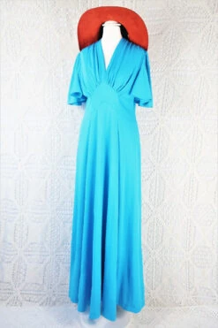 Vintage 70’s Dress - Olympic Blue Empire Line Angel Sleeve Maxi - Size S/M 13 Vintage 70’s Dress - Olympic Blue Empire Line Angel Sleeve Maxi - Size S/M -KIKIS Clothing Shop IMG 1120 b6c2d8f8 640c 41eb 8098 bd6c1456c1cd