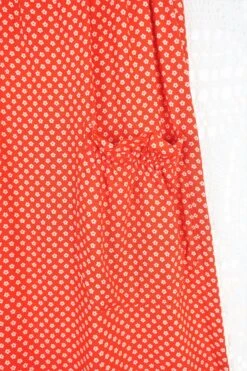 70's Vintage - Floral Pinafore Dress - Red & White - Size S/M -KIKIS Clothing Shop IMG 1436x a4193dbb 8faf 451d 9530 040ae6f8efc8