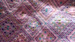 Gemini Bell Sleeve Midi Kimono/Dress - White & Mauve Shimmer Vintage Sari - Size S/M -KIKIS Clothing Shop IMG 2011 4216db96 36e9 4236 99ce 68505df5fa85