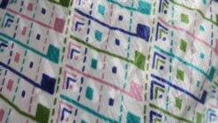 Gemini Bell Sleeve Midi Kimono/Dress - White & Mauve Shimmer Vintage Sari - Size S/M -KIKIS Clothing Shop IMG 2012 97425b7f 8c03 4b22 8f4e f2b9b3268d7f