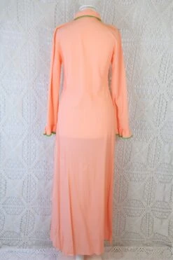 70's Vintage Dress - Taffy Pink & Green Embellishments - Size XS 12 70's Vintage Dress - Taffy Pink & Green Embellishments - Size XS -KIKIS Clothing Shop IMG 2786 72ddc260 d168 4803 b41f d1dc72ac6086