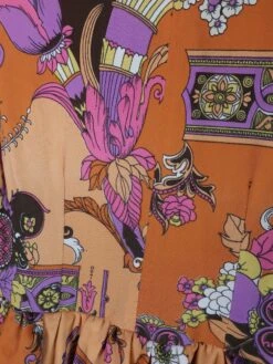 SALE 70's Floral Panel Maxi Dress - Size S/M -KIKIS Clothing Shop IMG 3471 6b1f01e5 4c64 427e bc2a b8b779194f38