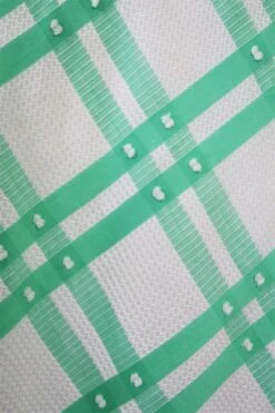 60s Vintage Mini Dress - White & Mint Green Gingham - Size S/M -KIKIS Clothing Shop IMG 3791 e60d7951 50a3 4067 92e7 17a8836c950f