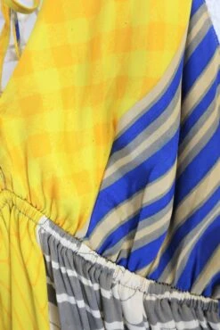 Cherry Mini Halter Dress - Grey, Blue & Lemon Floral Vintage Sari (Free Size) 10 Cherry Mini Halter Dress - Grey, Blue & Lemon Floral Vintage Sari (Free Size) -KIKIS Clothing Shop IMG 3868 a9206e4b 4577 426d 9ddd 4ff55f5341d0