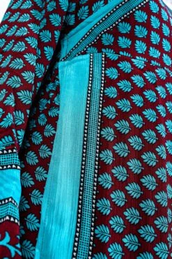 SALE Sylvia Wrap Dress - Vintage Indian Sari - Maroon & Baby Blue (S - L) 7 SALE Sylvia Wrap Dress - Vintage Indian Sari - Maroon & Baby Blue (S - L) -KIKIS Clothing Shop IMG 5445 37c2b22d b4e9 4350 83b9 77e7a05f7335