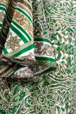 SALE Sylvia Wrap Dress - Vintage Indian Sari - Olive Basil & Ivory Floral (XS - S) 7 SALE Sylvia Wrap Dress - Vintage Indian Sari - Olive Basil & Ivory Floral (XS - S) -KIKIS Clothing Shop IMG 5510 80663669 b68f 4294 bc63 b6d698a444f4