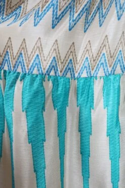 Gypsophila Mini Dress - Vintage Indian Sari - Gold & Sea Blue Graphic - S/M 14 Gypsophila Mini Dress - Vintage Indian Sari - Gold & Sea Blue Graphic - S/M -KIKIS Clothing Shop IMG 6365 6fea1311 e485 43d0 9aa7 cee97fea315b