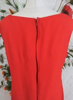 SALE Vintage Embroidered Maxi Dress - Scarlet & Gold - S 10 SALE Vintage Embroidered Maxi Dress - Scarlet & Gold - S -KIKIS Clothing Shop IMG 6950