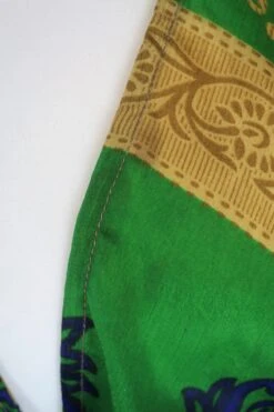 Gypsophila Mini Dress - Vintage Indian Sari - Green, Navy & Gold - Free Size 17 Gypsophila Mini Dress - Vintage Indian Sari - Green, Navy & Gold - Free Size -KIKIS Clothing Shop IMG 9128 a406a4ba a87a 4dd8 87c7 be1a0d62aa37