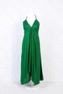 Khroma Medusa Midi Halter Dress - Forest Green - Free Size -KIKIS Clothing Shop IMG 9494 a0420d80 11f6 4748 b769 1dcbf046fbb5