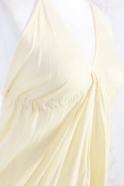 Khroma Medusa Mini Halter Dress - Light Cream - Free Size -KIKIS Clothing Shop IMG 9588