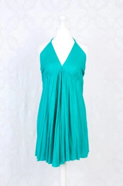 Khroma Medusa Mini Halter Dress - Teal Blue/Green - Free Size 11 Khroma Medusa Mini Halter Dress - Teal Blue/Green - Free Size -KIKIS Clothing Shop IMG 9590 7c68a7b6 19e3 443e bd2f fdc48f4a5beb