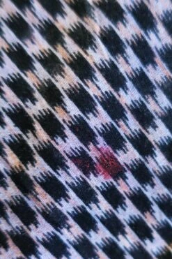 Goddess Dress - Vintage Indian Cotton - Muted Purple, Red & Ebony - Free Size -KIKIS Clothing Shop IMG 9978b