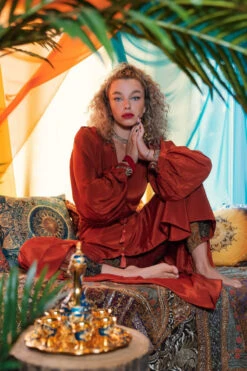 Khroma Lola Wrap Dress - Chili Red -KIKIS Clothing Shop chilired2 1712db30 176e 4c47 9365 6338cdcb5d27