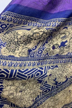 Venus Vintage Sari Midi Dress - Violet & Champagne Floral - Size XS 9 Venus Vintage Sari Midi Dress - Violet & Champagne Floral - Size XS -KIKIS Clothing Shop image 014e2423 0e76 4b9b 931a f69e7ac5ba45