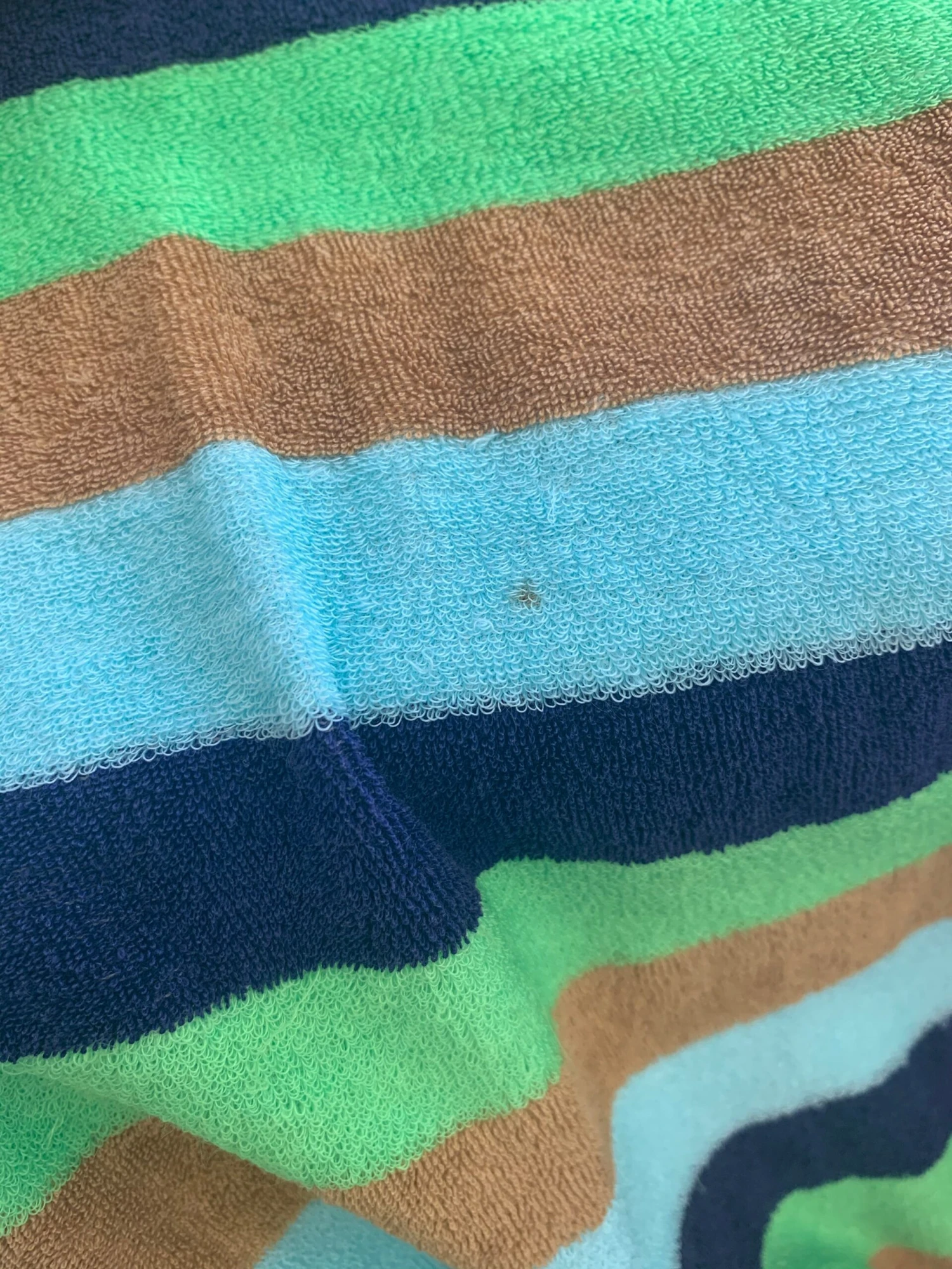 70's Vintage Dress - Vibrant Aqua Striped Sundress - Size S 5 70's Vintage Dress - Vibrant Aqua Striped Sundress - Size S - Image 5