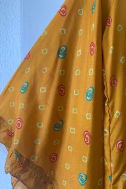 SALE Venus Maxi Dress - Vintage Sari - Mango Yellow Polka Dot Motif - Size L/XL 14 SALE Venus Maxi Dress - Vintage Sari - Mango Yellow Polka Dot Motif - Size L/XL -KIKIS Clothing Shop image 231833e7 6ff0 43b4 a2e5 1db4b41a5c86