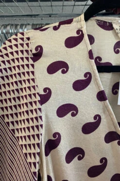 Venus Vintage Sari Midi Dress - Ivory & Royal Purple Paisley - Size S/M 10 Venus Vintage Sari Midi Dress - Ivory & Royal Purple Paisley - Size S/M -KIKIS Clothing Shop image 277161e5 4b34 4e30 9212 6c93ee0a1fac