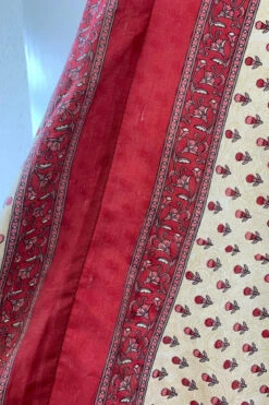 Eden Halter Maxi Dress - Vintage Sari - Antique White & Rouge Floral Motif - Free Size S/M 9 Eden Halter Maxi Dress - Vintage Sari - Antique White & Rouge Floral Motif - Free Size S/M -KIKIS Clothing Shop image 291115ed e61f 43ac b84a 95cee5b93002