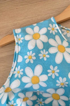 Vintage Mini Dress - Go Go Blue Sky Daisies - Size S 7 Vintage Mini Dress - Go Go Blue Sky Daisies - Size S -KIKIS Clothing Shop image 38c2f4d7 d432 43fb a28e 71186197a20a