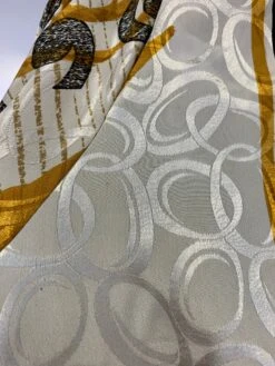 Pansy Mini Dress - Indian Sari - Circular Flounce Sleeve - Ivory, Honey & Raven Brushstroke Shimmer - Free Size M/L 18 Pansy Mini Dress - Indian Sari - Circular Flounce Sleeve - Ivory, Honey & Raven Brushstroke Shimmer - Free Size M/L -KIKIS Clothing Shop image 4011a1e9 299b 4d24 a495 11afd11436aa