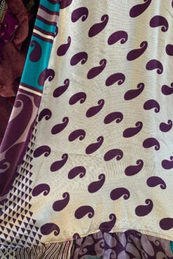 Venus Vintage Sari Midi Dress - Ivory & Royal Purple Paisley - Size S/M 13 Venus Vintage Sari Midi Dress - Ivory & Royal Purple Paisley - Size S/M -KIKIS Clothing Shop image 424da3ea 3db8 4ddb 988a 1b13c32ac3cd