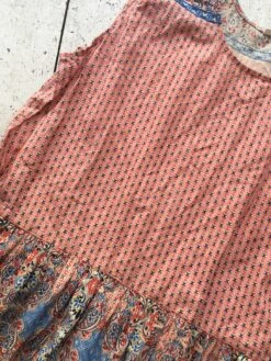 SALE Sleeveless Paisley Retro Day Dress - Size M -KIKIS Clothing Shop image 43002e2b d147 4776 9663 7679ee5c4a9f