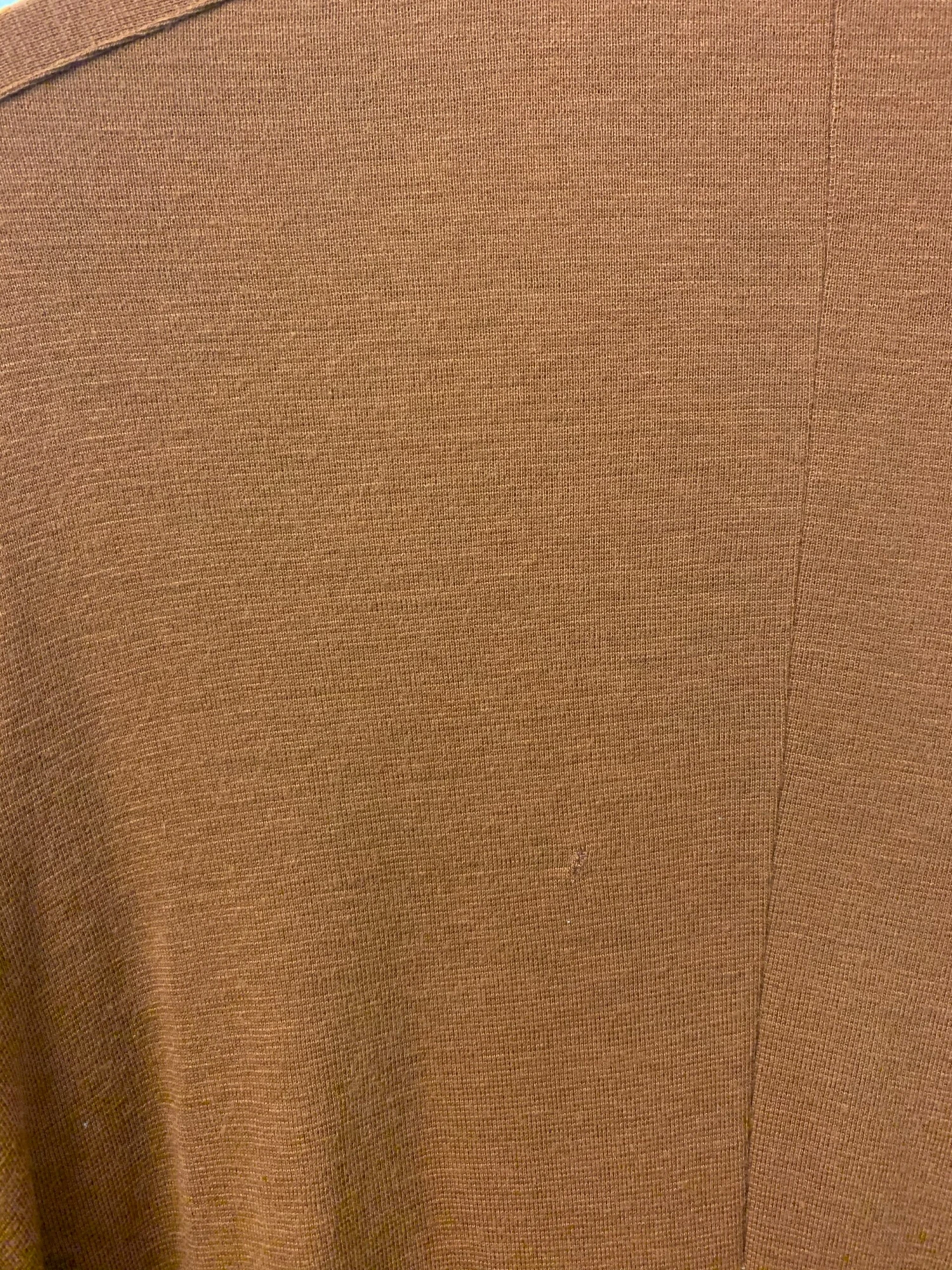 70's Vintage Dress - Gingerbread Brown W/ Keyhole Embroidered Neckline - Size M 8 70's Vintage Dress - Gingerbread Brown W/ Keyhole Embroidered Neckline - Size M - Image 8