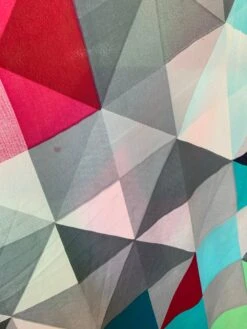 Blossom Halter-Neck Maxi Dress - Vibrant Geometric Graphic Print - Free Size S/M -KIKIS Clothing Shop image 5bc60336 31a0 45f7 bd31 3be7b2af46c4