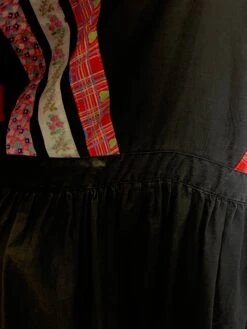 70's Vintage Dress - Black Patchwork Pointed Sleeve Midi - Size XS 9 70's Vintage Dress - Black Patchwork Pointed Sleeve Midi - Size XS -KIKIS Clothing Shop image 829e5b67 39da 4165 a2e0 a234aaf12262