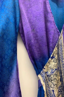 Venus Vintage Sari Midi Dress - Violet & Champagne Floral - Size XS 8 Venus Vintage Sari Midi Dress - Violet & Champagne Floral - Size XS -KIKIS Clothing Shop image 9e2c140e b8c9 4844 9dce ebbbe714c172