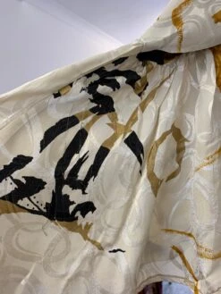 Pansy Mini Dress - Indian Sari - Circular Flounce Sleeve - Ivory, Honey & Raven Brushstroke Shimmer - Free Size M/L 17 Pansy Mini Dress - Indian Sari - Circular Flounce Sleeve - Ivory, Honey & Raven Brushstroke Shimmer - Free Size M/L -KIKIS Clothing Shop image a339d0fc d061 4a42 a634 06866e3faf09