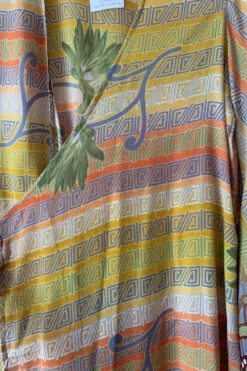 Venus Vintage Sari Midi Dress - Aztec Sun Bright Floral - Size L/XL -KIKIS Clothing Shop image a9d7040a 7cb2 457e af0e 99dccd6394b4