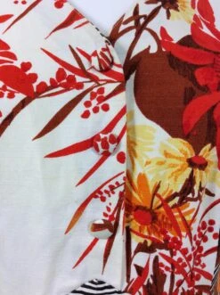 SALE Vintage 70s Dress - Red & Cream Striped Floral - Size M 27 SALE Vintage 70s Dress - Red & Cream Striped Floral - Size M -KIKIS Clothing Shop image aacb975e 3e22 436e a09a 9fc779db8a8e