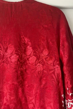 Karina Kimono Mini Dress - Vintage Sari - Ruby & Pearl Baroque Floral - Free Size S 9 Karina Kimono Mini Dress - Vintage Sari - Ruby & Pearl Baroque Floral - Free Size S -KIKIS Clothing Shop image ab1db9a2 4bd6 450f b940 13924a2fbb3f