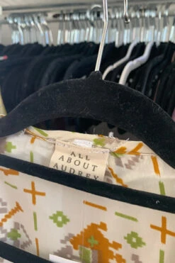 Venus Vintage Sari Midi Dress - Pearl White & Mustard Elephant Print - Size S/M -KIKIS Clothing Shop image c2478867 36f0 4b77 9160 aec5bdccb4bf