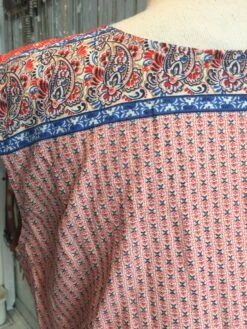 SALE Sleeveless Paisley Retro Day Dress - Size M -KIKIS Clothing Shop image c5610b8c 12bb 4e96 8451 164032c7aa2b