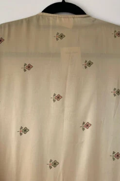 Venus Maxi Dress - Vintage Sari - Ecru & Olive Retro Floral - Size S/M 14 Venus Maxi Dress - Vintage Sari - Ecru & Olive Retro Floral - Size S/M -KIKIS Clothing Shop image e9fddf7a b280 48d4 8bc8 3f993328e7cf