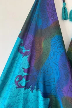 Athena Maxi Dress - Vintage Sari - Aqua & Deep Sea Floral - M - XXL 11 Athena Maxi Dress - Vintage Sari - Aqua & Deep Sea Floral - M - XXL -KIKIS Clothing Shop image fdf7e61c 2c61 4d3a afb0 0cd7f9710c32
