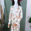 Vintage Midi Dress - Sheer Lacy Summer Breeze - Size XXS